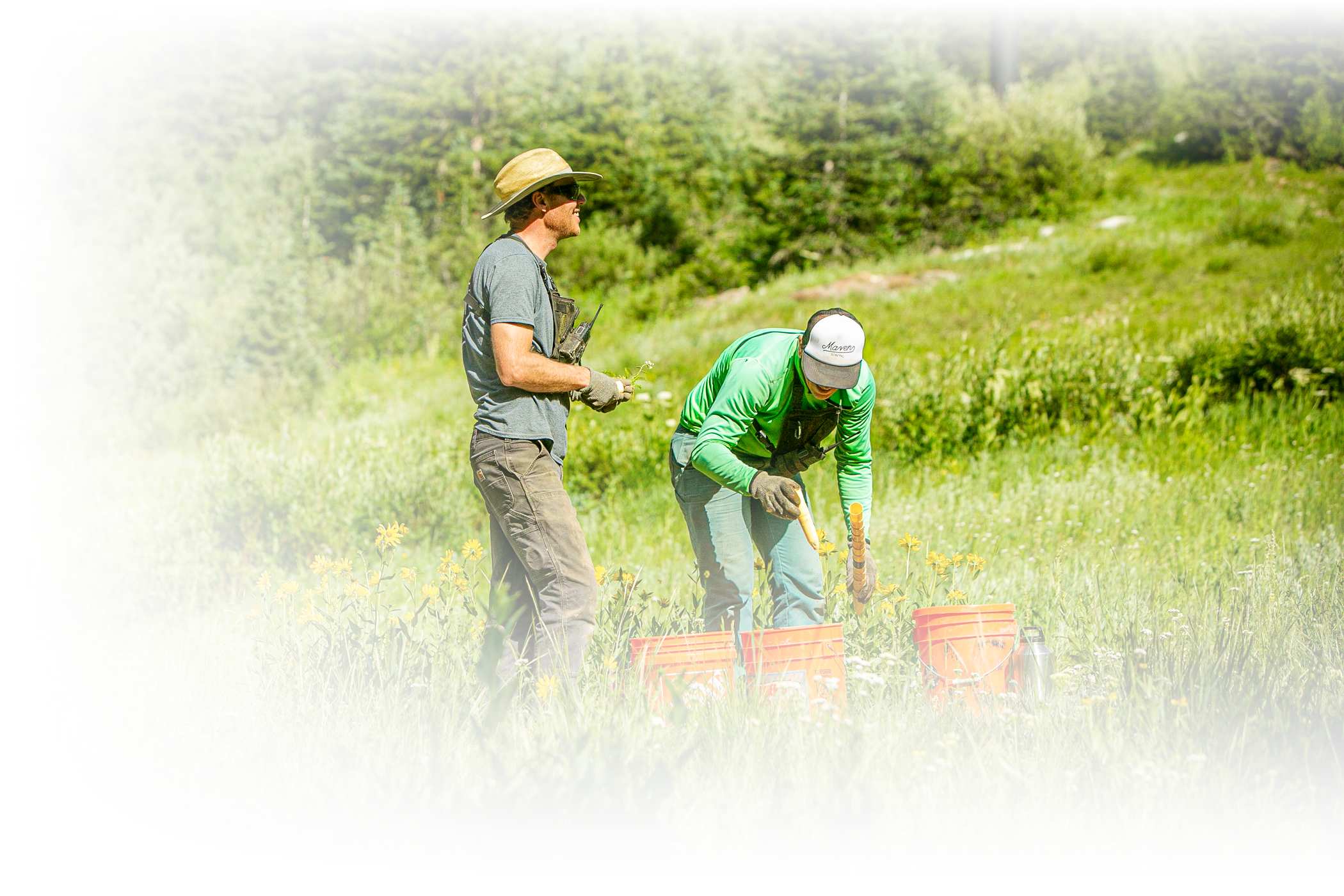 Andy Gishen and Coleman Worthen of the Alta Environmental Center