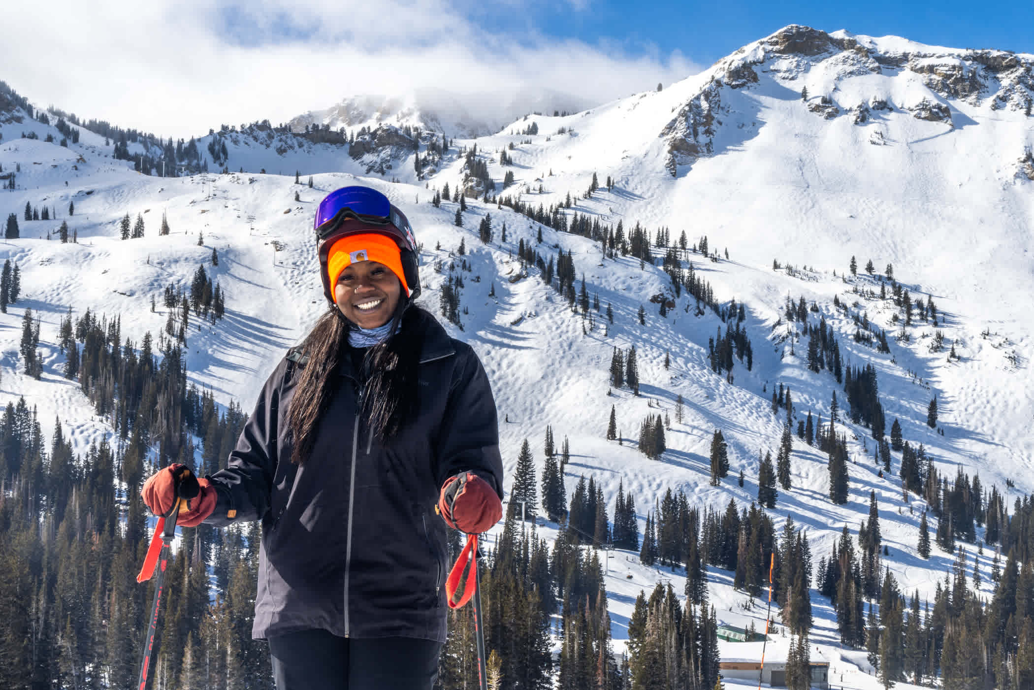 Emma Hiatt calls Alta home | Photo: Rocko Menzyk