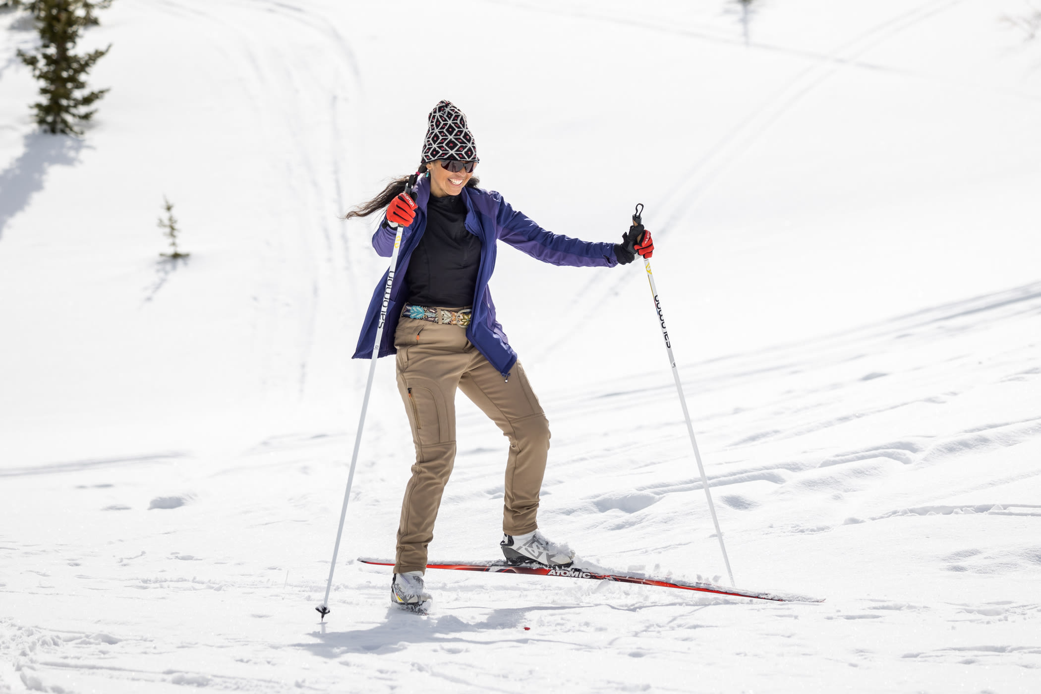 Mel Tatton moved to Alta from New York City having never skied