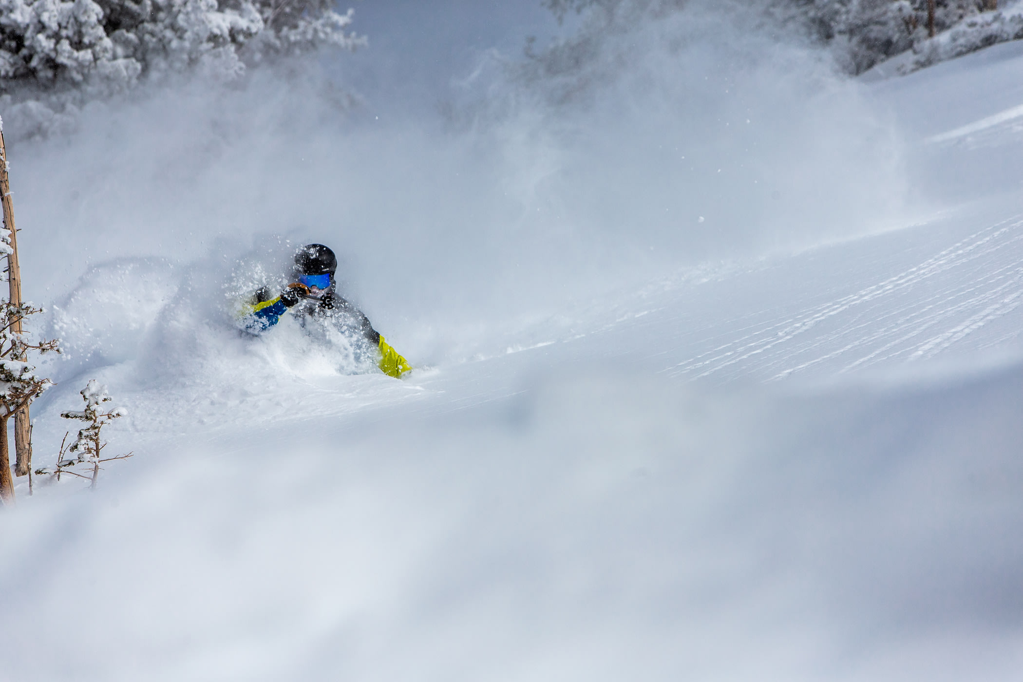 A skier enjoys Country Club powder | Photo: Rocko Menzyk